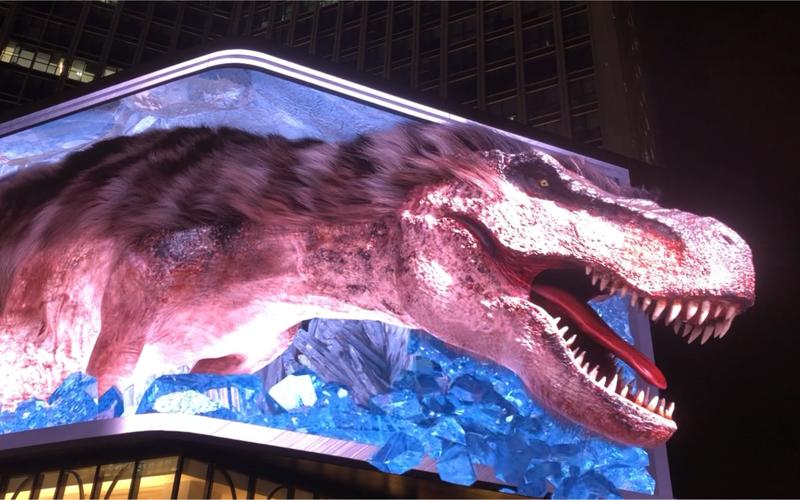 成都裸眼3D蛇太逼真,成都裸眼3d原理